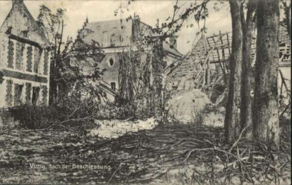 Vimy Zerstörung