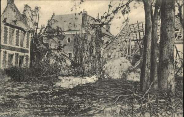 Vimy Zerstörung