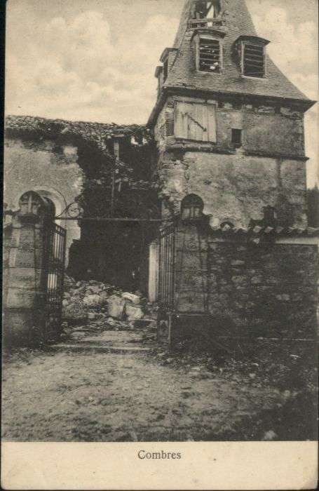 Combres Eure-et-Loir Zerstörung