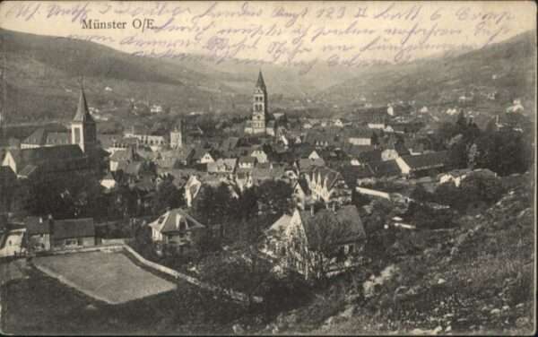 Munster Haut Rhin Elsass Münster_Elsass