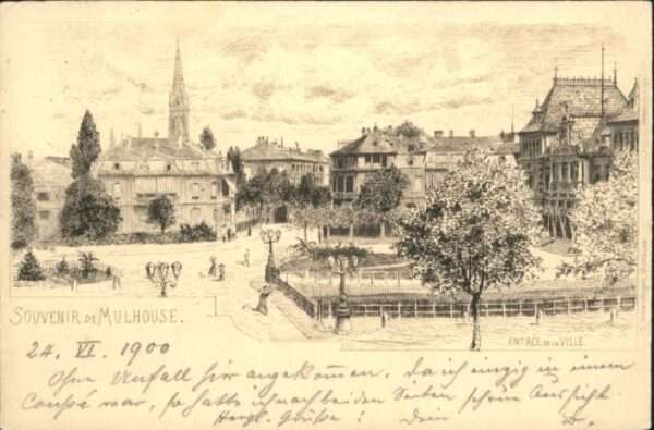 Mulhouse Muehlhausen Mulhouse Entree de la Ville