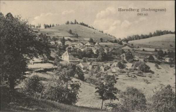 Hohrodberg Haut Rhin Alsace
