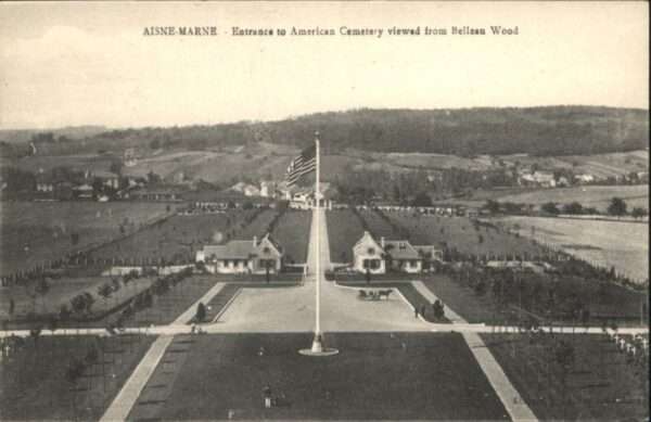 Belleau Aisne Aisne-Marne American Cemetery Entrance