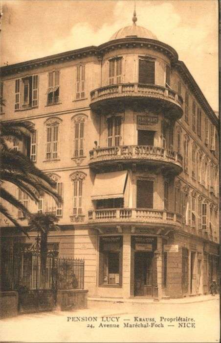 Nice Alpes Maritimes Nice Pension Lucy Avenue Marechal-Foch