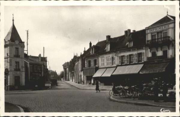 Romilly-sur-Seine Avenue du Chateau Place de l'Union
