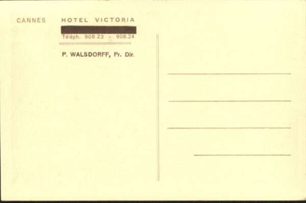 Cannes Alpes-Maritimes Cannes Hotel Victoria – Bild 2