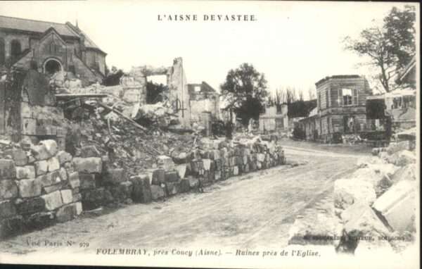 Folembray Ruines pres de l'Eglise
