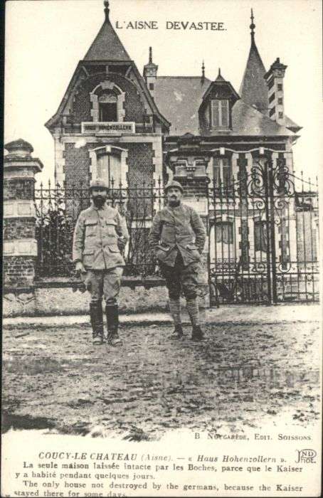 Coucy-le-Chateau-Auffrique Haus Hohenzollern
