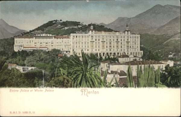 Menton Alpes Maritimes Menton Riviera Palace Winter Palace