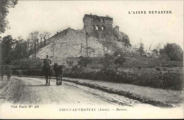 Coucy-le-Chateau-Auffrique Ruines