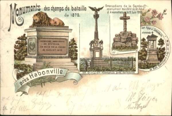 Habonville Monuments des champs de bataille