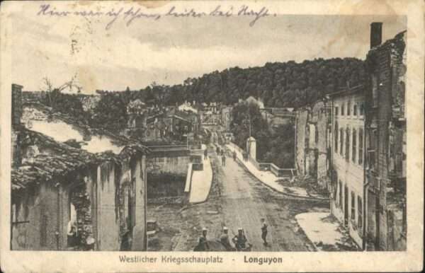 Longuyon Zerstörung