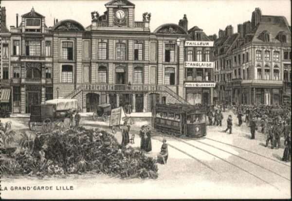 Lille Nord Lille la Grande Garde Strassenbahn