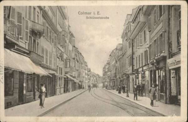Colmar Haut Rhin Elsass Colmar Schlüsselstrasse