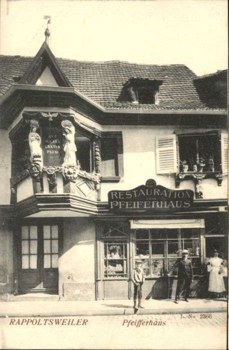 Rappoltsweiler Haut Rhin Elsass Rappoltsweiler Pfeifferhaus