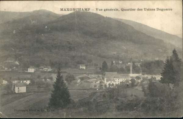 Rupt-sur-Moselle Maxonchamp Quartier des Usines Deguerre