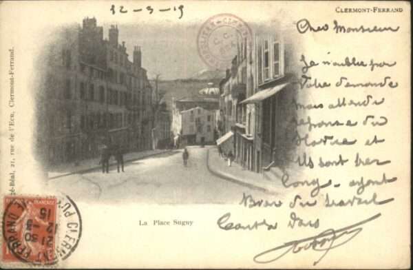 Clermont-Ferrand la Place Suguy