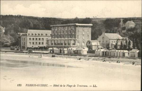 Perros-Guirec Hotel de la Plage de Trestraou