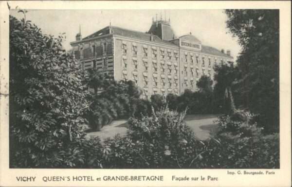 Vichy Allier Vichy Queens Hotel Grande-Bretagne Parc