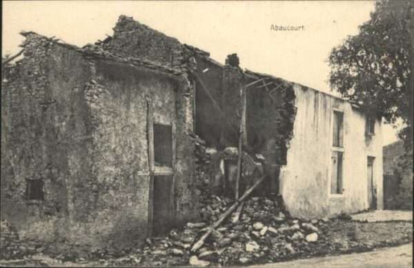 Abaucourt Zerstörung