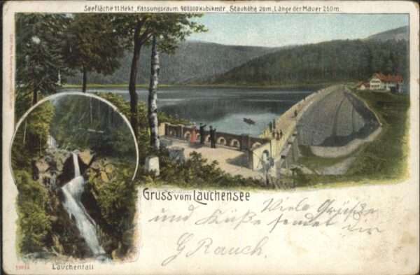 Linthal Glarus Linthal [Stempelabschlag] Lauchensee La