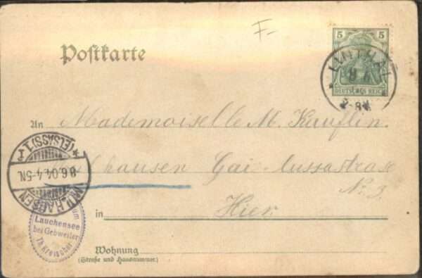 Linthal Glarus Linthal [Stempelabschlag] Lauchensee La – Bild 2