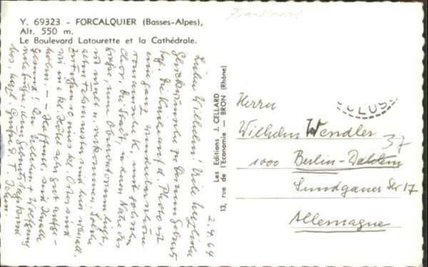 Forcalquier le Boulevard Latourette la Cathedrale – Bild 2