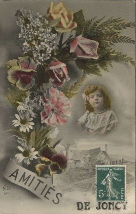 Joncy Kind Blumen