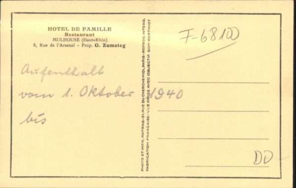 Mulhouse Muehlhausen Mulhouse Hotel de Famille – Bild 2