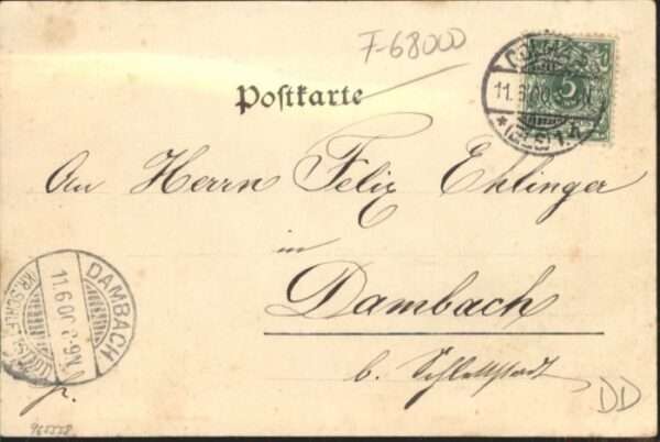 Colmar Haut Rhin Elsass Colmar Schlüsselstrasse Rue des Clefs – Bild 2