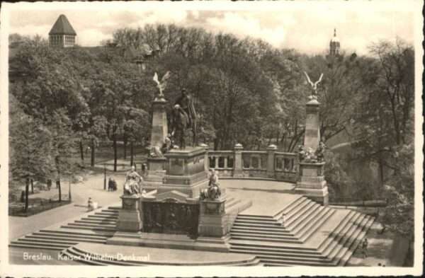 Breslau Niederschlesien Breslau Kaiser Wilhelm Denkmal