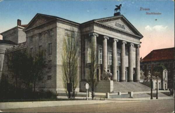 Posen Poznan Posen Theater