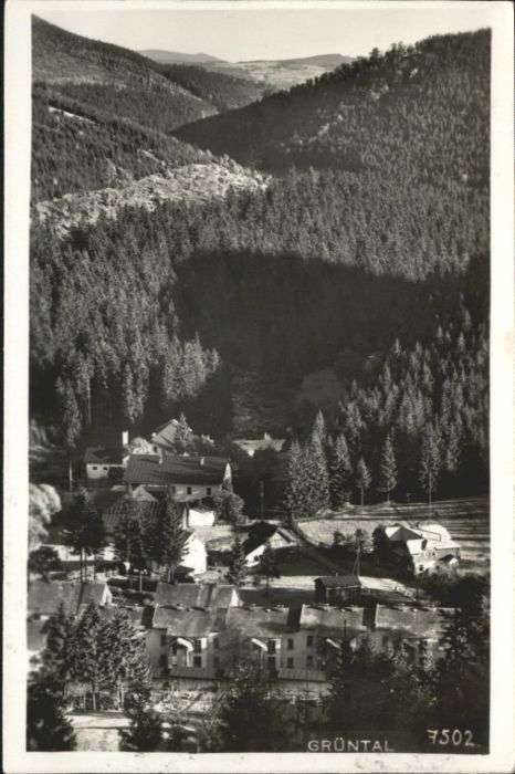 Gruental Boehmen Grüntal