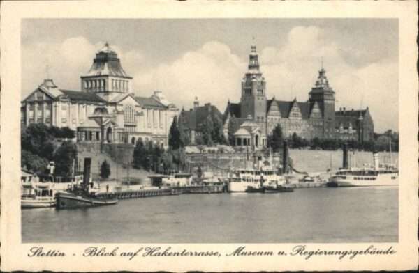 Stettin Szczecin Pommern Stettin Hakenterrasse Museum Regierungs