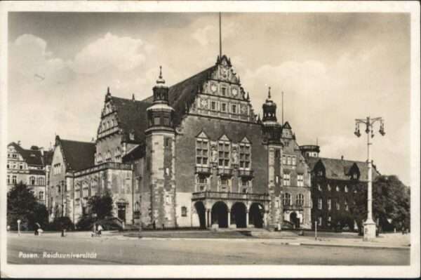 Posen Poznan Posen Reichsuniversität