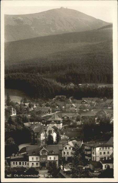 Ober-Krummhuebel iesengebirge