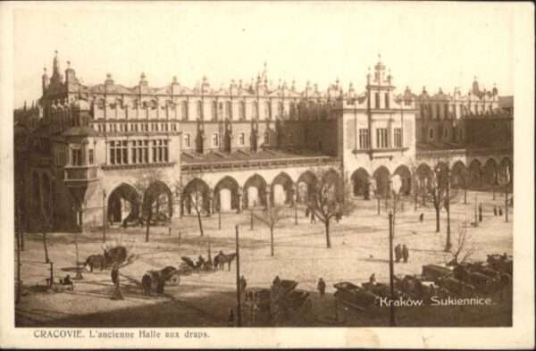 Krakow Krakau Krakow Cracovie Sukiennice Halle Draps