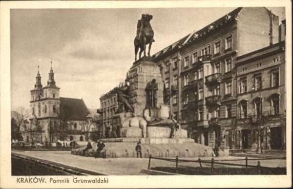 Krakow Krakau Krakow Pomnik Grunwaldzki