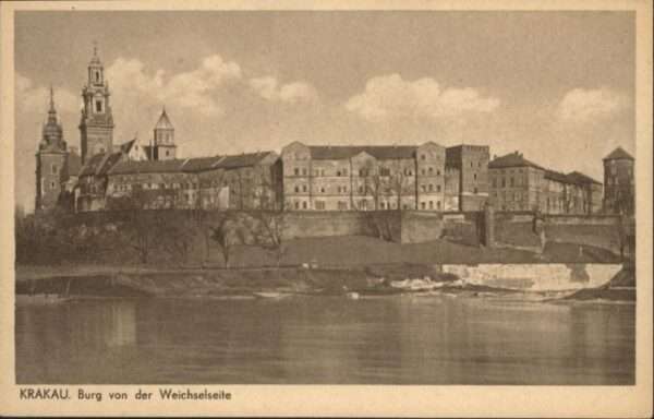 Krakau Krakow Krakau Burg Weichsel