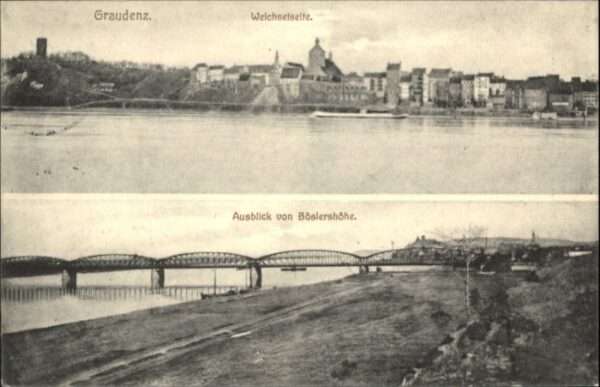 Graudenz Westpreussen Graudenz Weichsel Böslershöhe x