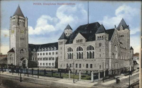 Posen Poznan Posen Schloss