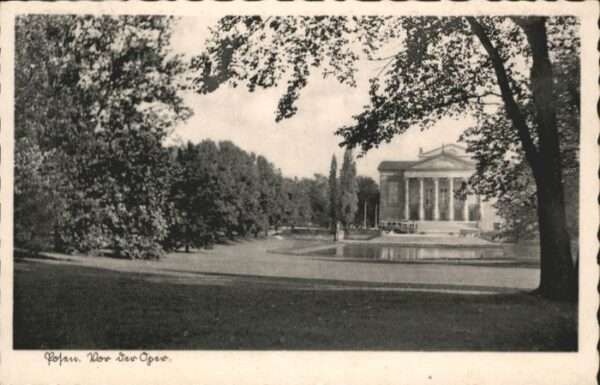 Posen Poznan Posen Oper
