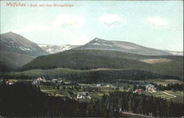 Wolfshau Riesengebirge Hochgebirge