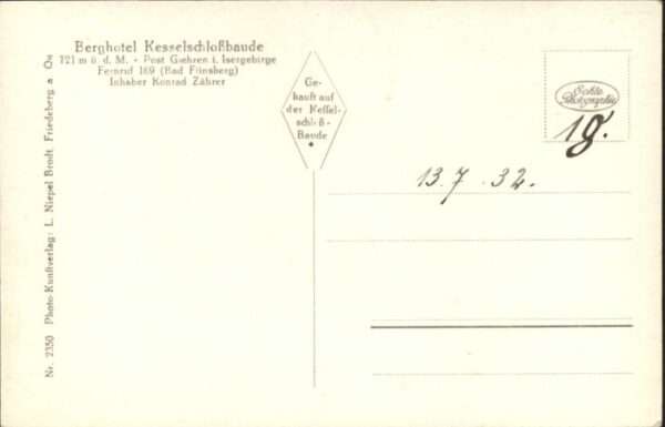Kesselschlossbaude Hotel Giehren Isergebirge Bad Flinsberg – Bild 2