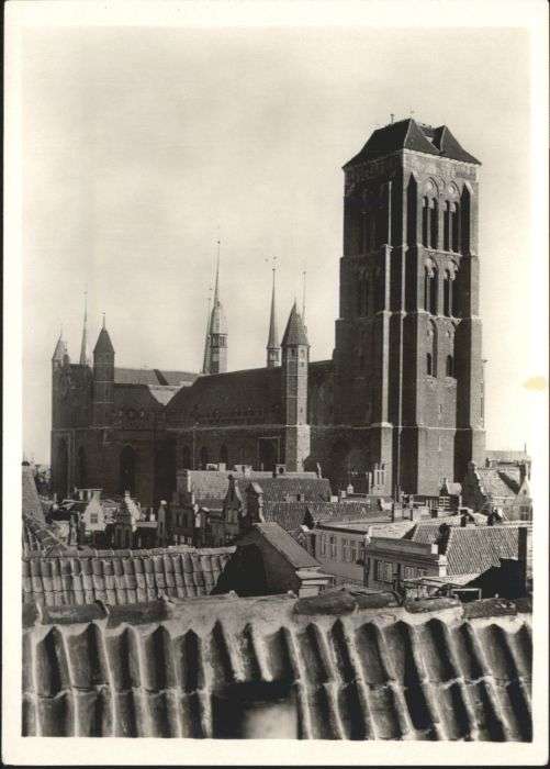 Danzig Westpreussen Danzig Marienkirche