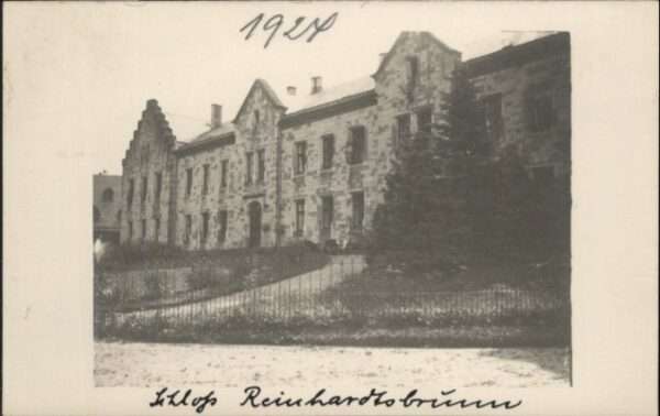 Schloss Reinhardtsbrunn [handschriftlich]