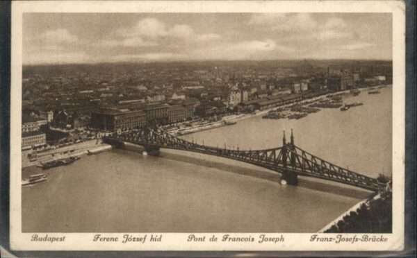Budapest Ferenc Jozsef Hid Pont Francois Joseph