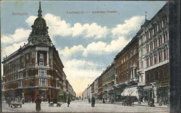 Budapest Andrassy Ut Andrassy-Strasse
