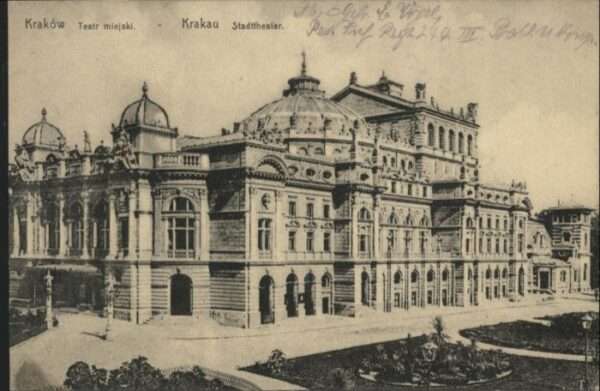 Krakow Krakau Teatre Miejski Stadttheater
