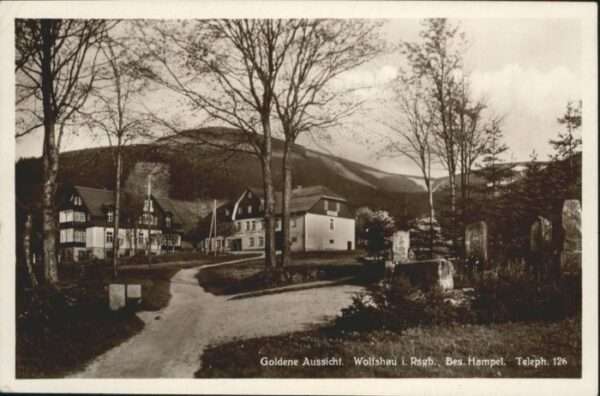Wolfshau Riesengebirge Goldene Aussicht Gasthaus